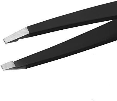 Precision Eyebrow Tweezers (Slant Tip) Stainless Steel