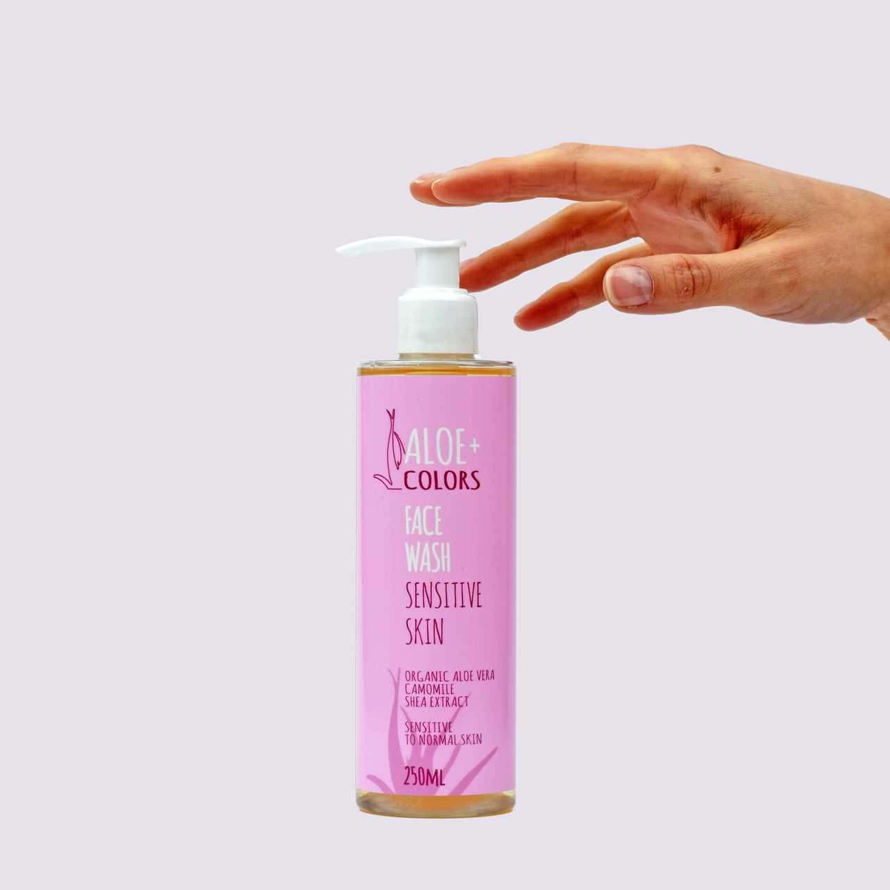 Face Wash Sensitive Skin Aloe+Colors