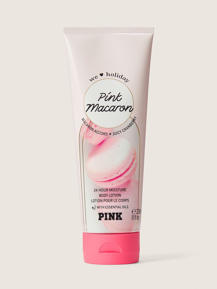 Pink Macaron - PINK We Heart Holiday Lotion