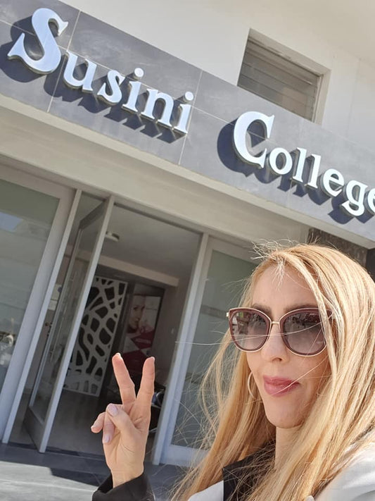 Παρουσίαση σε φοιτήτριες αισθητικής στο Susini College!