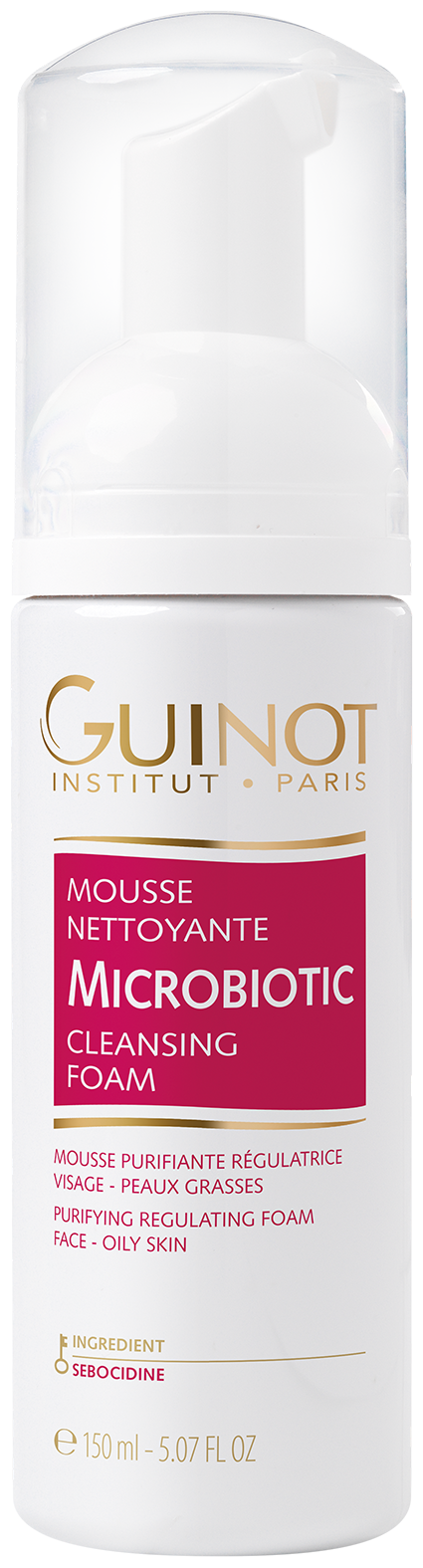 Mousse Nettouante Microbiotic 150ml